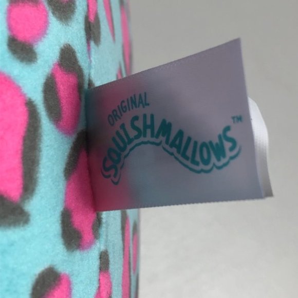 Squishmallows Chelsea The Blue Leopard Plush 16" Cat Kitty Meow Pink Spotted - Picture 10 of 12